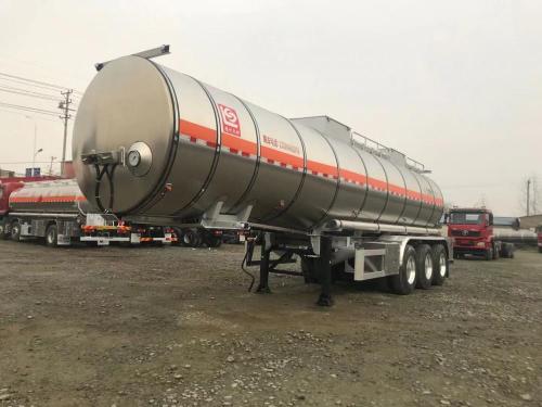 40m³ Insulasi Aspal Tanker Semi Trailer