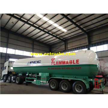 54cbm Tri-axle Propane Transport Remorques