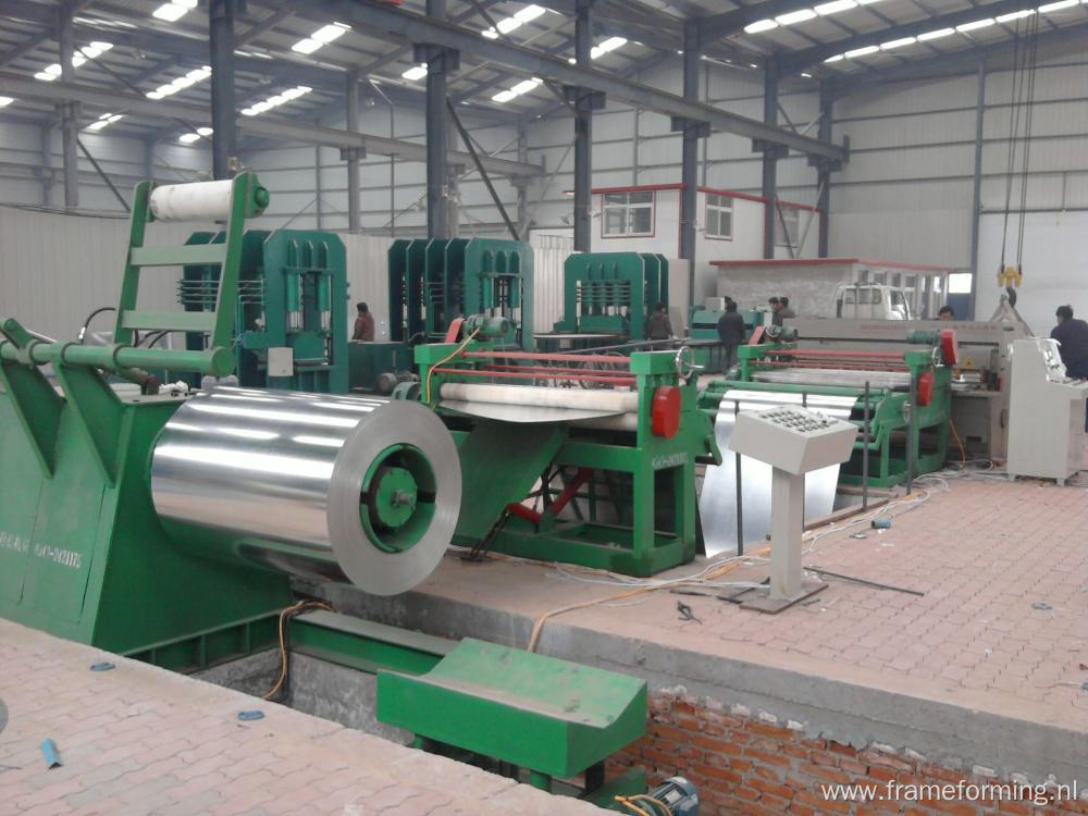 Cut to length production line as metal processing