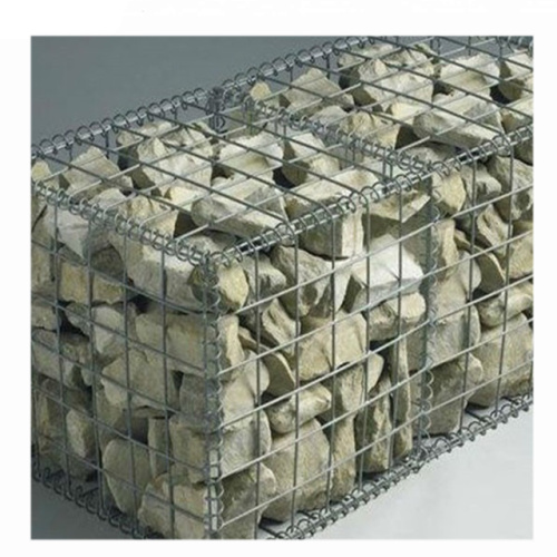 Boîte soudée Galfan Ferme Gabion en maille de fil de fer