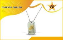 Printed And Laser Engraved Logo Metal Personalised Dog Tags