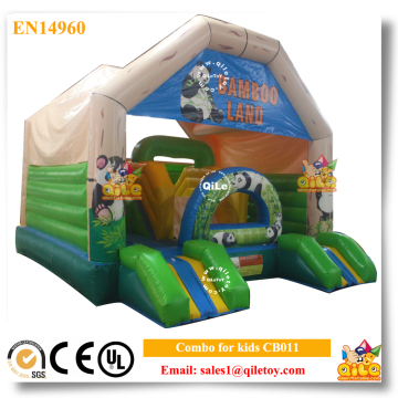 Custom ocean Commercial Inflatable Combo inflatable Bouncy for children game