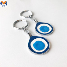 Meilleur prix métal Logo personnalisé Evil Eye Keychain