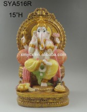 Resin hindu god diwali decor ganesh festival decor