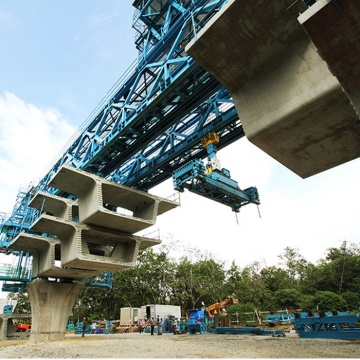 600 Ton Steel Girder Launching Gantry Crane for Highways