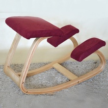 Ergonomic Wooden Kneel Health Office Kneeling Chair