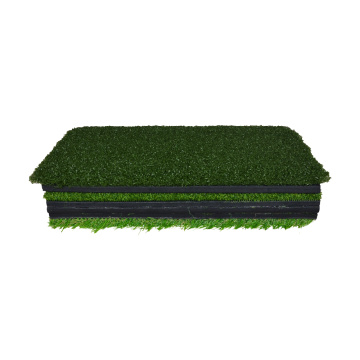 Golf 3-en-1 Turf Grass Tapis d&#39;Entraînement Pliable Golf