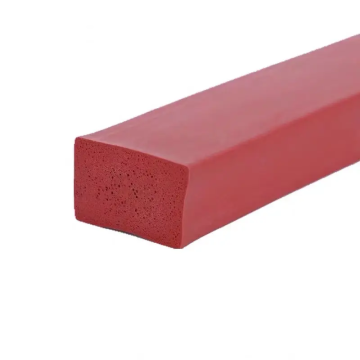 silicone extrusion foam rubber sponge seal strip