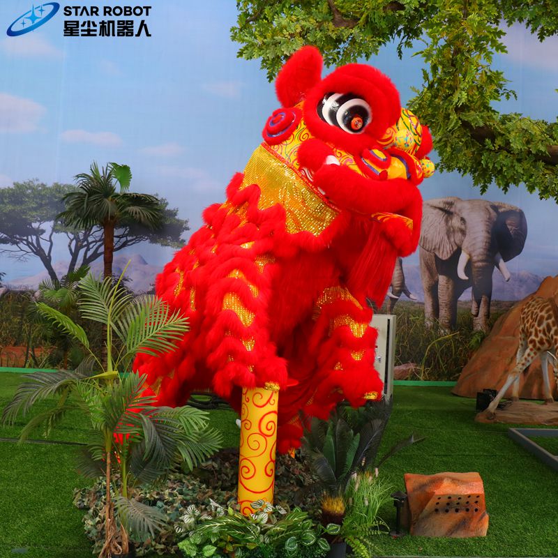 animasi barongsai animated lion dance