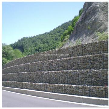 Grillage hexagonal de boîte de gabion