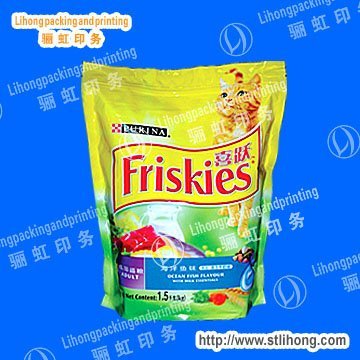 Ziploc Plastic Bags For Cat Food Packaging