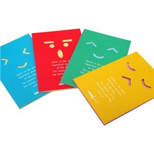 Color Paper Cover Stitched Book