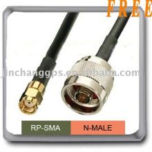 (Manufactory) pigtail N male to SMA RF connector