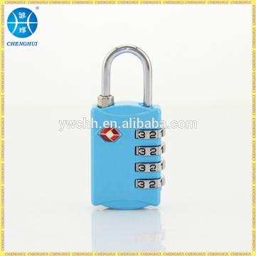 TSA combination padlock zipper lock
