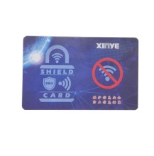 RFID blocking card for Credit bank card protection
