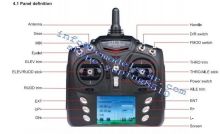 Battery Charge Radio Aircraft Remote Control Devo-6 For Uav / Fpv / Sailplanes Models