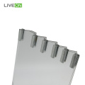 Coating knife blade set with acrylic block