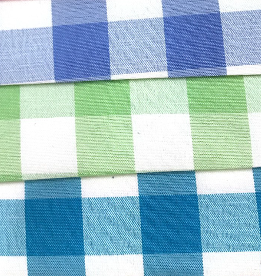 Stretch Plaid Shirt Fabric