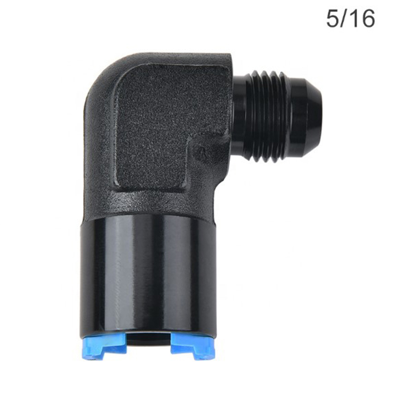 Black 6an To 3 8 Efi Adapter