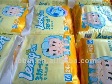 elastic baby diapers bales trade