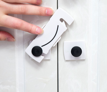 Infant Refrigerator Cupboard Double Action Cabinet Lock