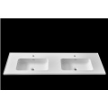 pure acrylic solid surface cabinet double washbasin