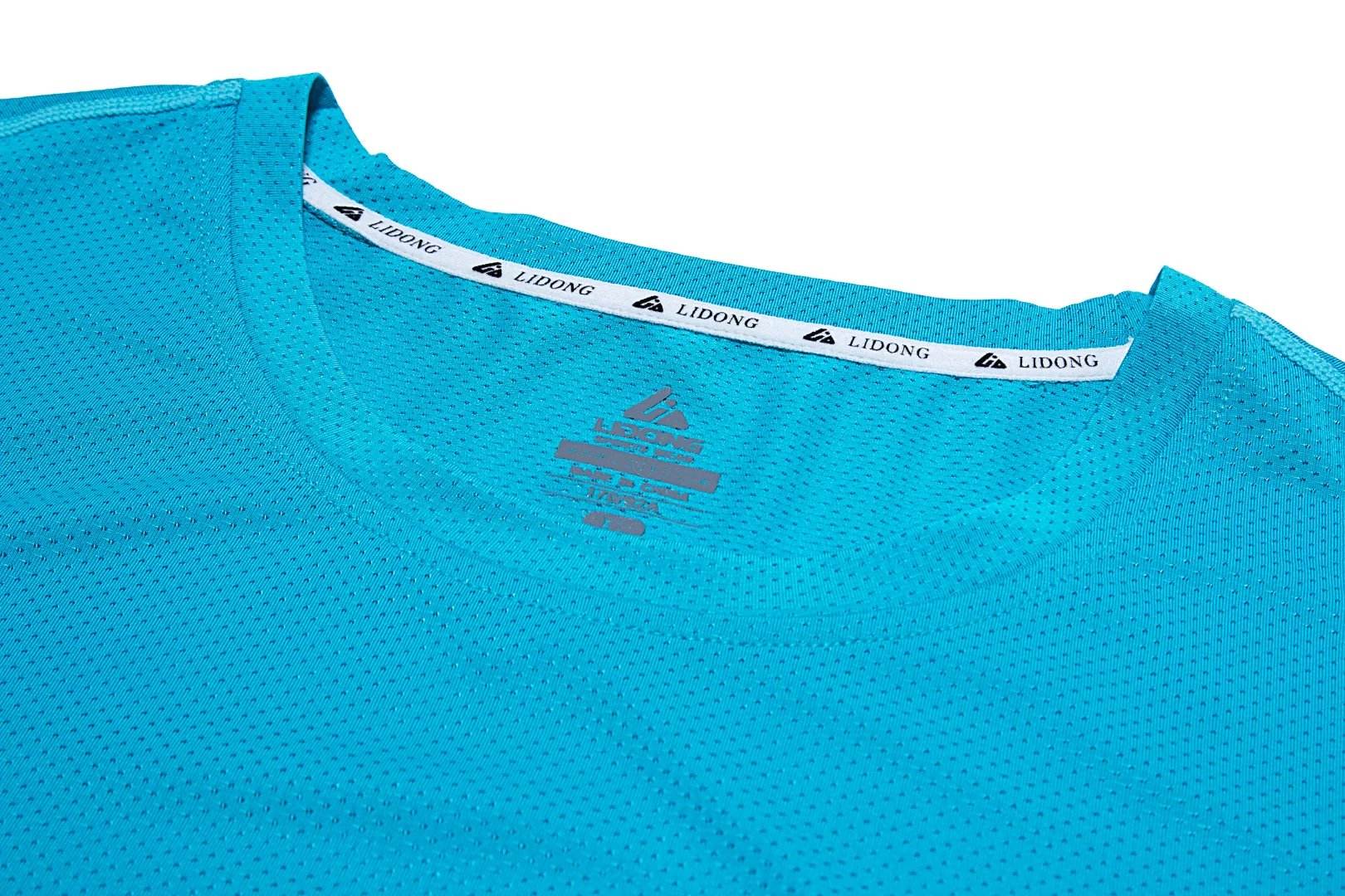 LiDong blank  fashion quick-drying  mesh soft thin  casual T-shirt for men women