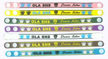 African Style Embossed Soft PVC Bracelets