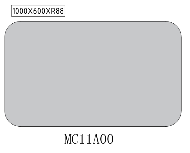 مرآة حمام LED سلسلة MC11 AMC11A00