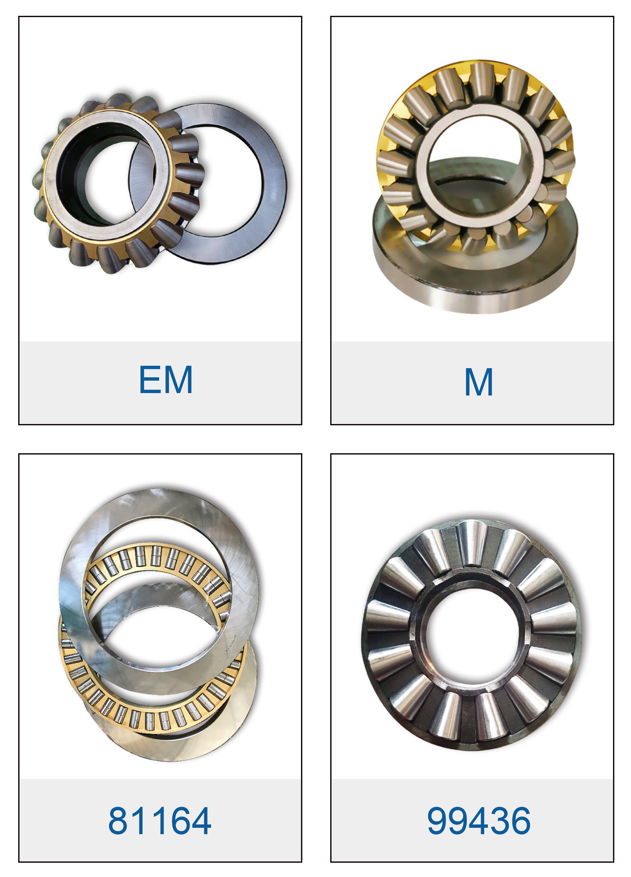 Stock bearing 1687/770 Thrust Ball Bearing 1687/770