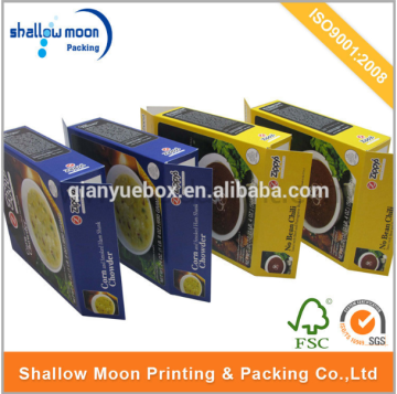 custom design biscuits cookies packing box biscuits box