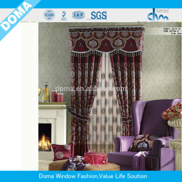 hand embroidery curtain/popular cheap good quality curtain/ready made curtain for living room