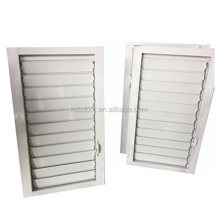 1.4mm thick aluminum alloy adjustable louvre window outdoor turkish blinds