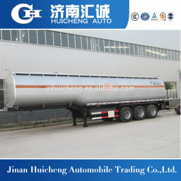 Tri Axle oil fuel tanker trailer/ 50000 liters fuel tank semi trailer / tanker trailer