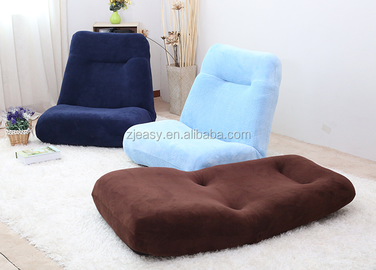 Living room Adjustable 14-Position Memory Foam Floor Chair & Gaming Chair,Recliner floor Chair