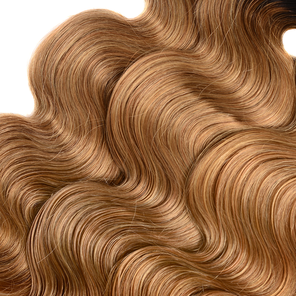 9A Hair Weft Top Quality 1B/27 Body Wave Wet and Wavy Brazilian Curly Hair Bundles