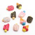 Bulk Hars Charms Kawaii Cartoon Popsicle Plaksteen Kleurrijke Sieraden Ornament Plakboek Versiering Diy Accessoire