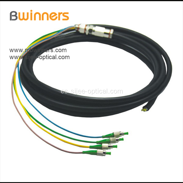 Cable flexible a prueba de agua Sc Apc monomodo