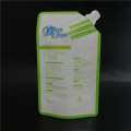 stand up spout pouch plastic packaging bag