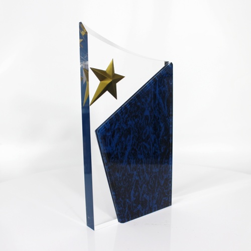 APEX Bejgħ bl-ingrossa Customized Shapes Star Football Acrylic Award