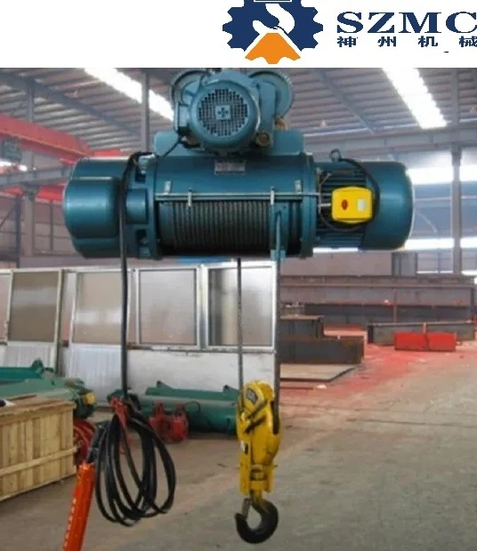 Electric Hoist Single or Double Speed Can Design Factory Price