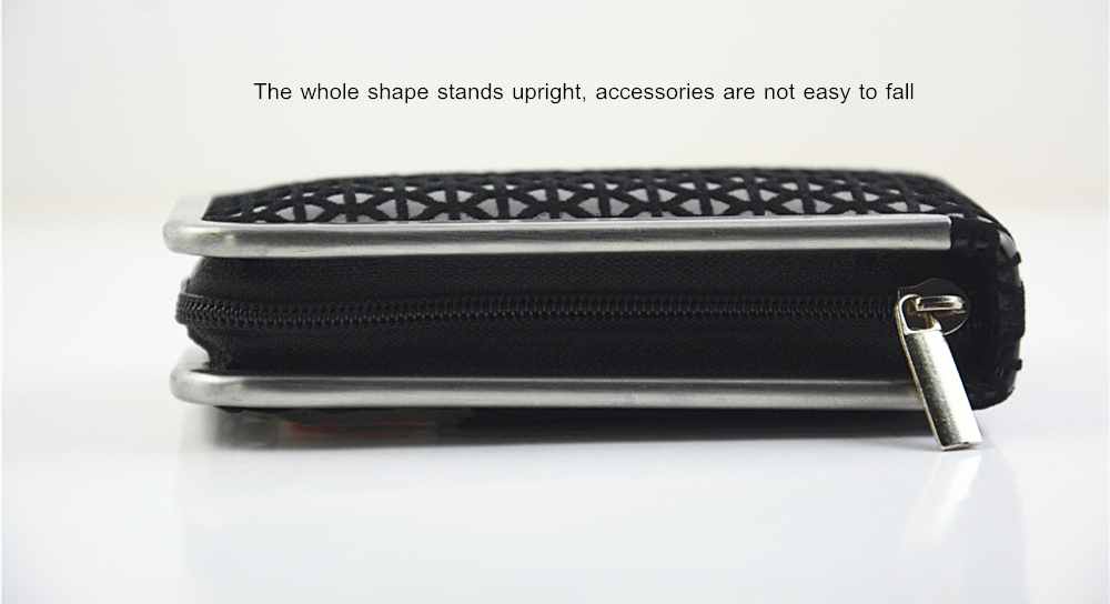 Estuche de cuero negro Black Leather Case