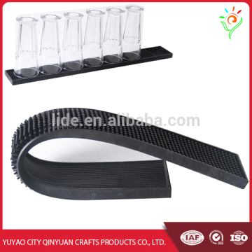 Custom rubber beer bar mats with logos