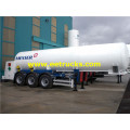 54000L 28MT LPG Trailers za Tanker za Gesi