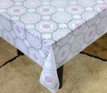 Printed plastic pvc lace tablecloth by roll