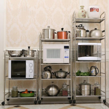 Stainless Steel Movable Trolley Rack