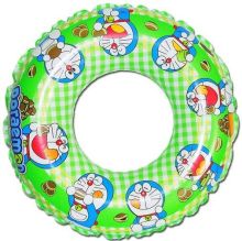 Cute Cartoon Inflatable Swimming Rings Round Shape For Children