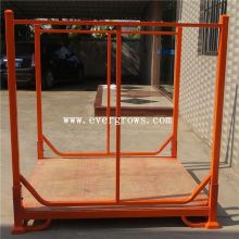 Steel industrial and logistics demountable stackable post pallet converter for storage