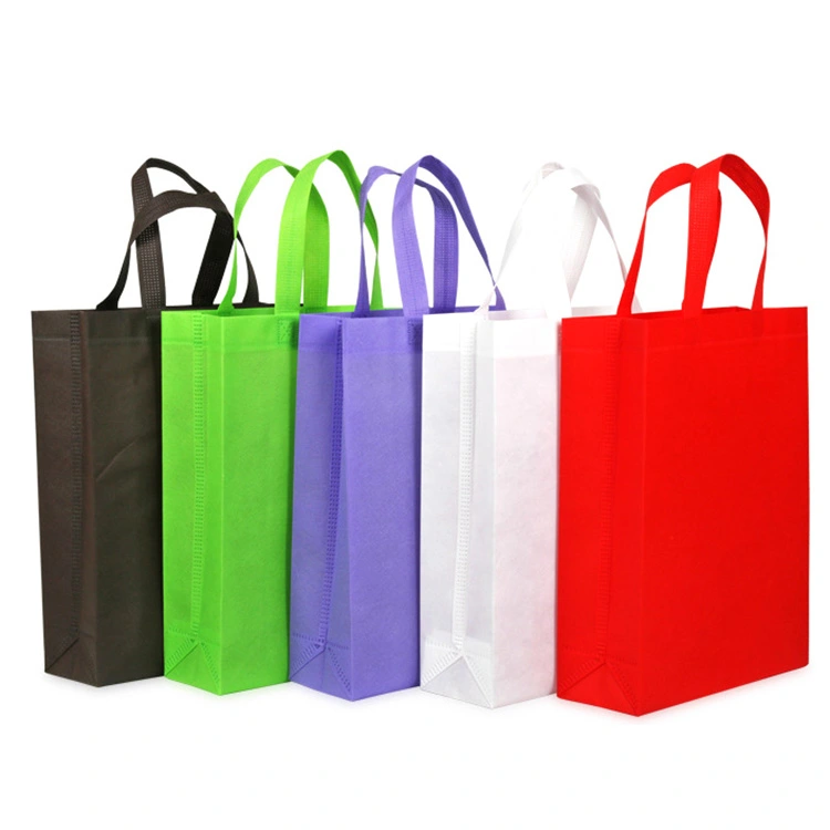 Customize Logo Cheap Shoes Cloth Boutique Supermarket Shopping PP Non Woven Bag