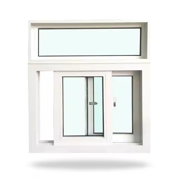 Small Size Horizontal PVC Plastic Window
